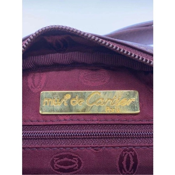 Cartier Brown Leather Crossbody Bag - Picture 5 of 9